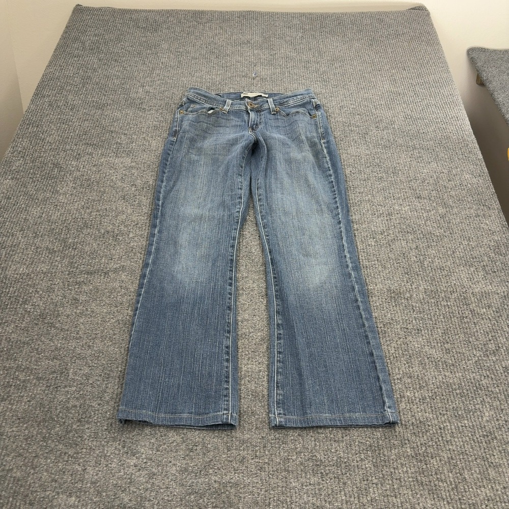 Levis Jeans Women 6 Blue Cotton 529 Curvy Bootcut Denim Stretch Casual Y2K‎